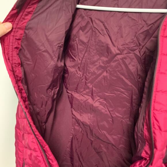 Under Armour ColdGear Reactor Hybrid Jacket Women's Full Zip Puffer Hoodie Small - Picture 4 of 6